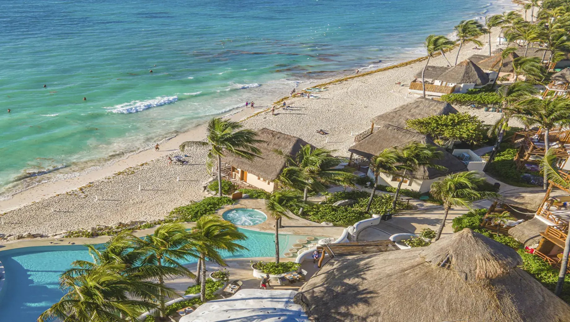 Beach and terrace