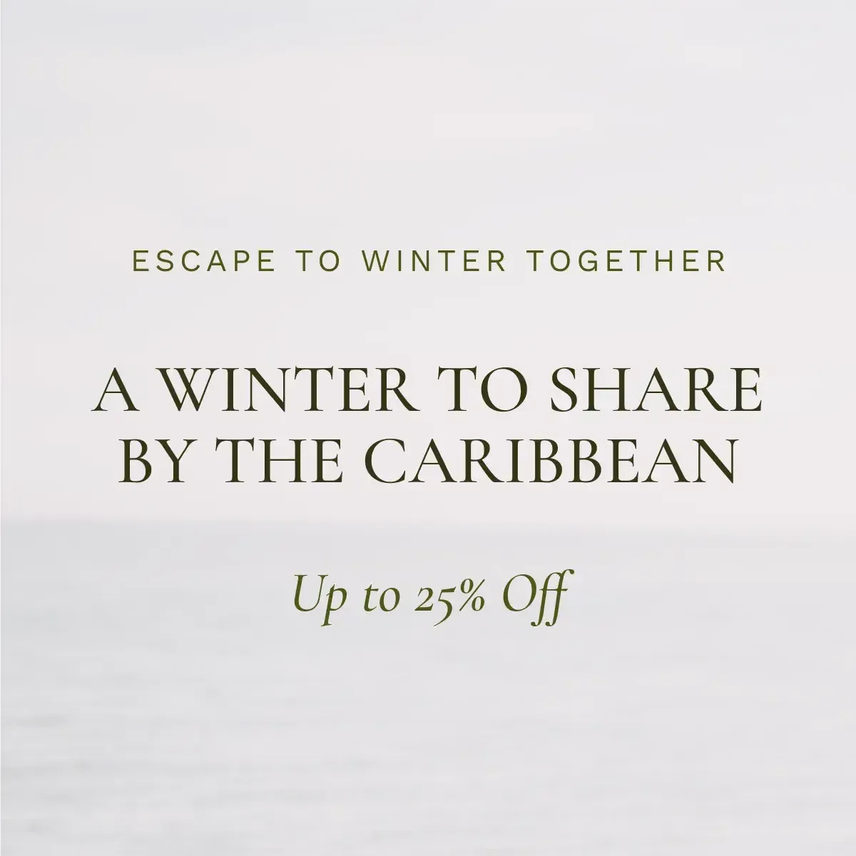 ESCAPE TO WINTER TOGETHER
