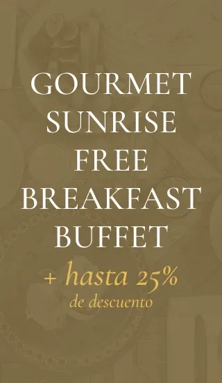 DESAYUNO BUFFET INCLUIDO