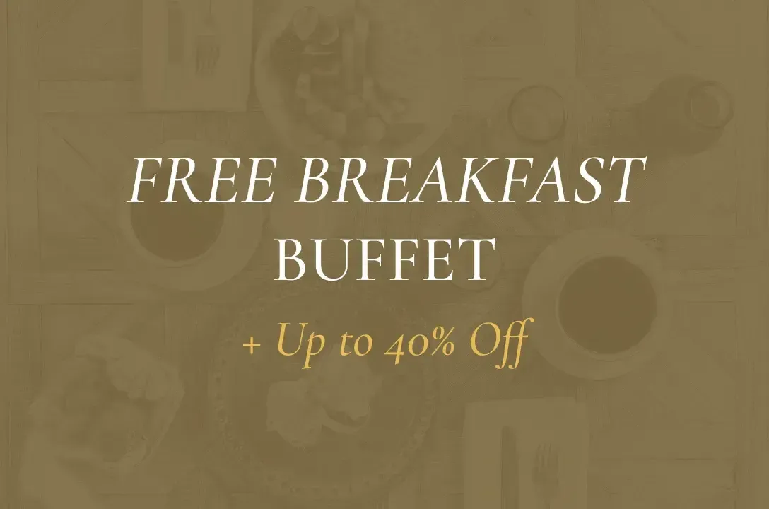 FREE BREAKFAST BUFFET